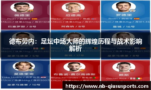 德布劳内：足坛中场大师的辉煌历程与战术影响解析